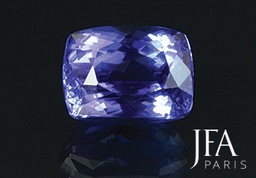 Tanzanite rectangulaire - 6,30 ct
10,3 x 8,7 x 7,1 - réf : 25C